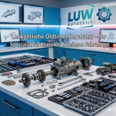Lenkgetriebe Oldtimer Reparatur – Ihr Spezialist für Klassiker &amp; seltene Fahrzeuge - Lenkgetriebe Oldtimer Reparatur – Spezialist LuW Autoteile