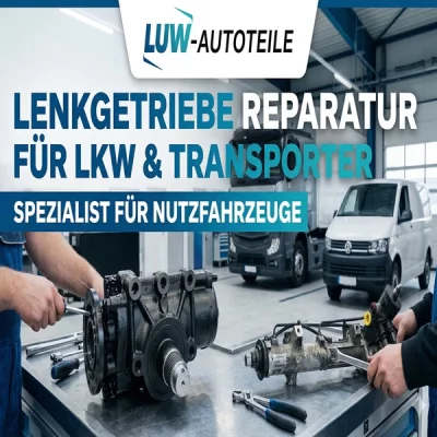Lenkgetriebe Reparatur für LKW &amp; Transporter – Spezialist für Nutzfahrzeuge - Lenkgetriebe LKW &amp; Transporter Reparatur - Spezialist LuW Autoteile