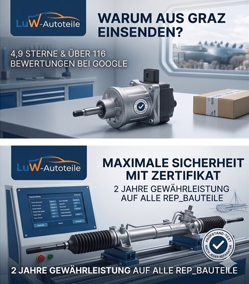 Aus Graz Ihr Lenksystem einsenden