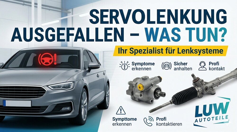 Ausgefallene Lenkung jetzt sparen