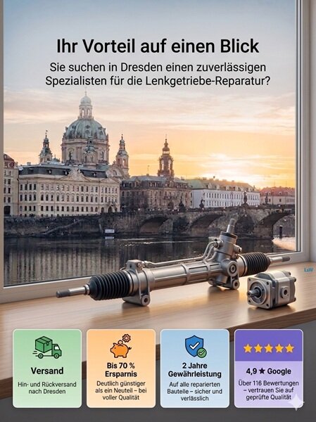 Vorteile bei LuW Autoteile aus Dresden