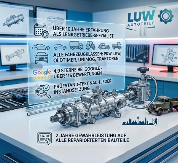 Warum LuW Autoteile - auch fuer Kunden aus Berlin?