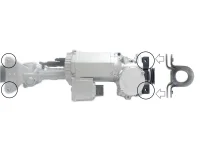Lenkgetriebe Audi A3 Cabriolet 8P7  Bj 04 2008 bis 05...