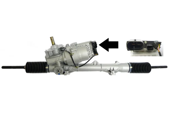 Lenkgetriebe Peugeot 207 SW WK  Bj 02 07 bis 12 13 1 ovaler Stecker Generation 1